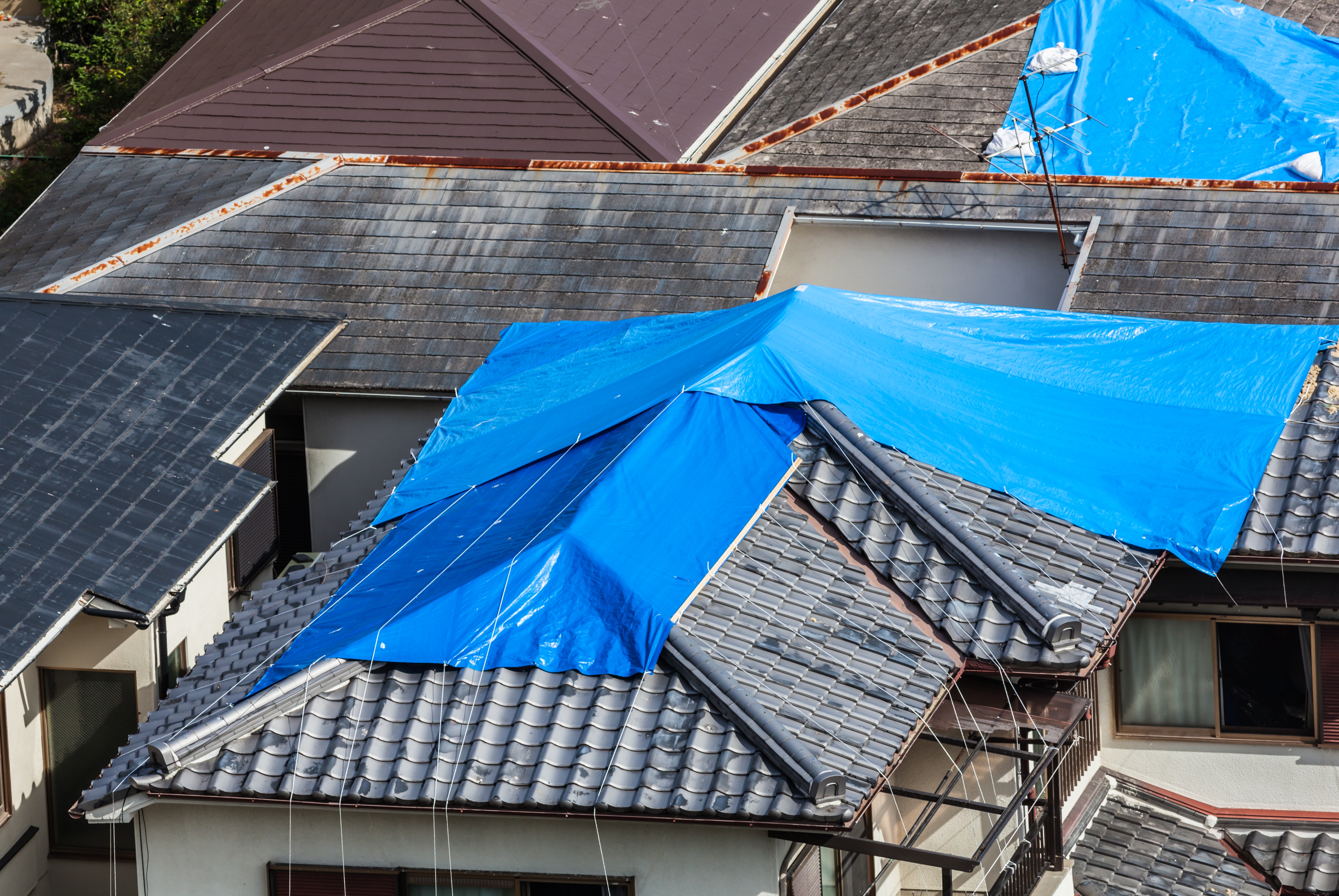 Storm damage repair